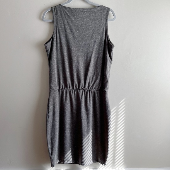 Athleta Vida Sleeveless Dress in Heather Khaki Green, Size Small - Picture 7 of 9